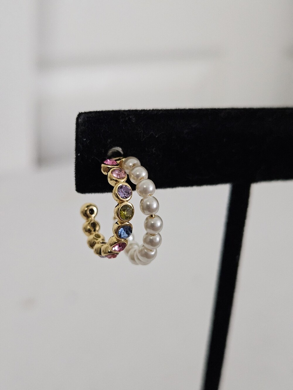 Kate Spade NY NWT Double Huggie Earrings - Picture 2 of 6